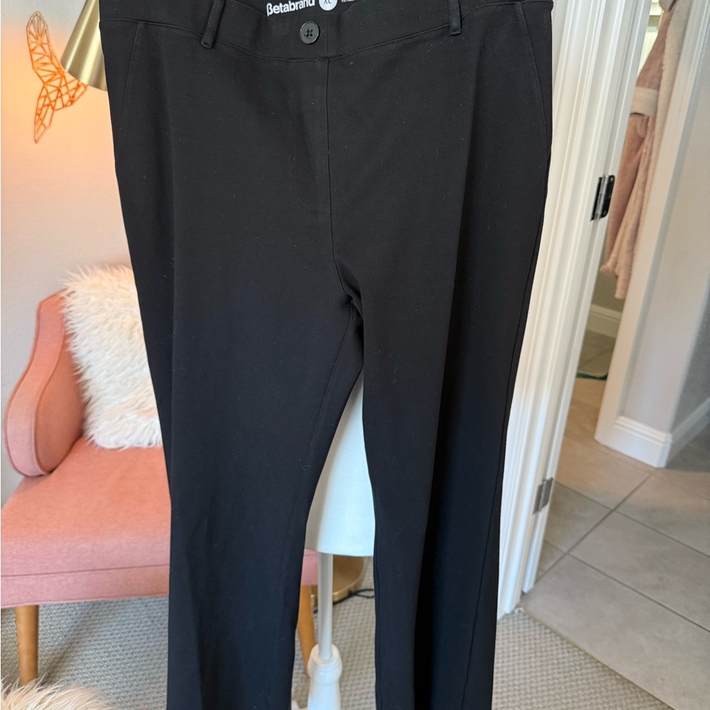 Betabrand Black Dress Pants